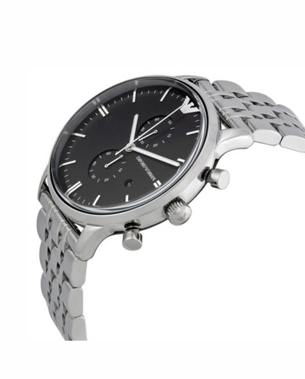 Emporio Armani Classic Black Dial Men's Watch Model AR0389