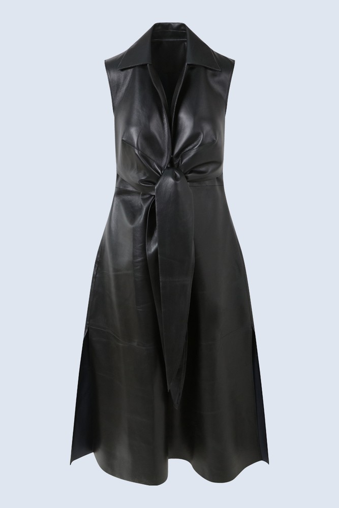 Black Gianna sleeveless dress