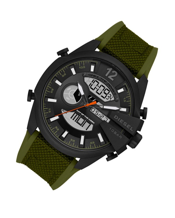 Diesel Mega Chief Analogue with Digital Chronograph Men's Watch