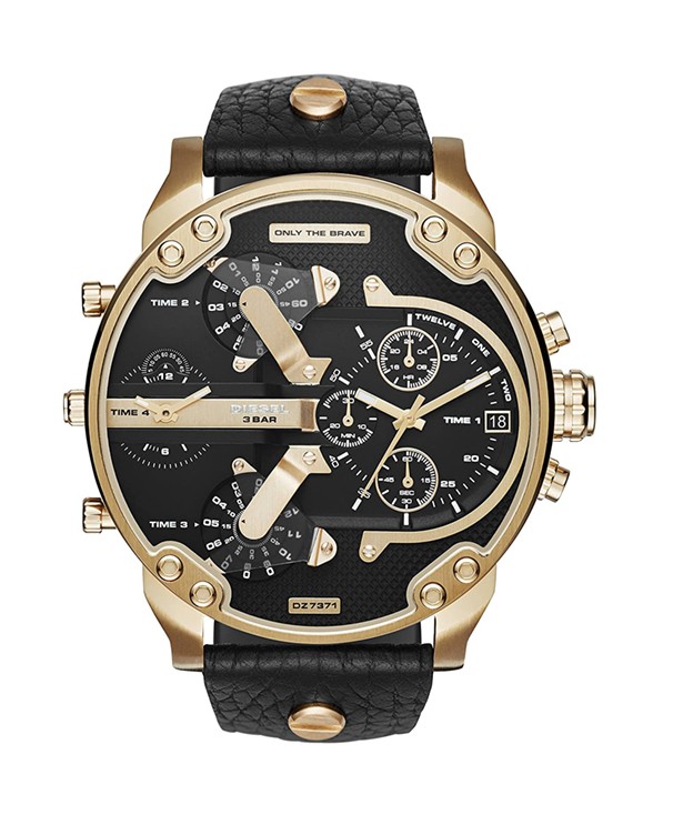 DIESEL MR. DADDY 2.0 with Black Strap Men's Watch