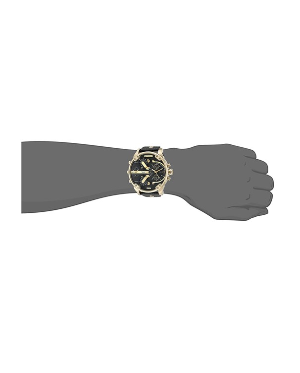 DIESEL MR. DADDY 2.0 with Black Strap Men's Watch
