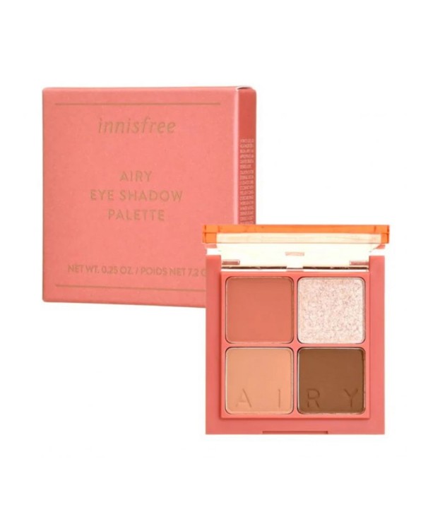Airy Eyeshadow Palette 7.1g 02. Peach Beige
