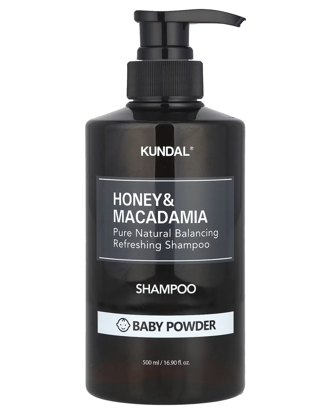Honey & Macadamia Nature Shampoo Baby Powder 500ml