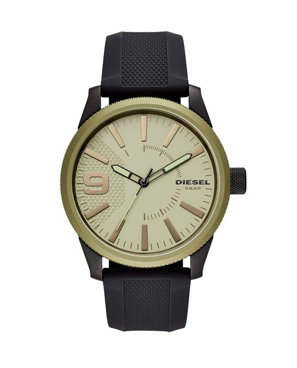 Diesel Rasp Nsbb With Black Strap Men's Watch Model DZ1875