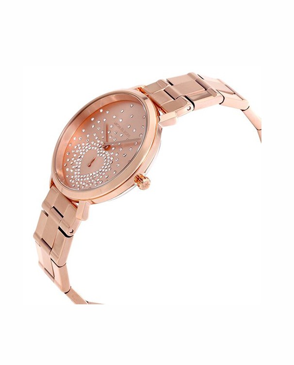 Michael Kors Women Jaryn Pink Crystal Watch MK3621