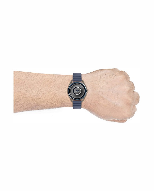 Emporio Armani Matteo Gen. 4 Grey Silicone Strap Men's Watch Model ART5008