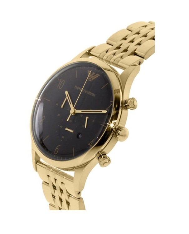 Emporio Armani Yellow Gold Quartz Men Watch AR1893