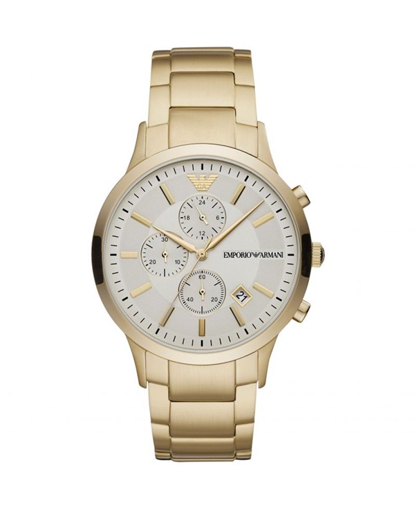 Emporio Armani Renato with Golden Strap Men's Watch