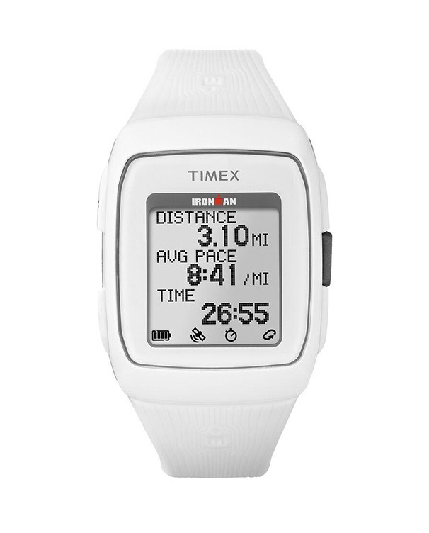 TIMEX IROMAN GPS with White Strap Men's Watch