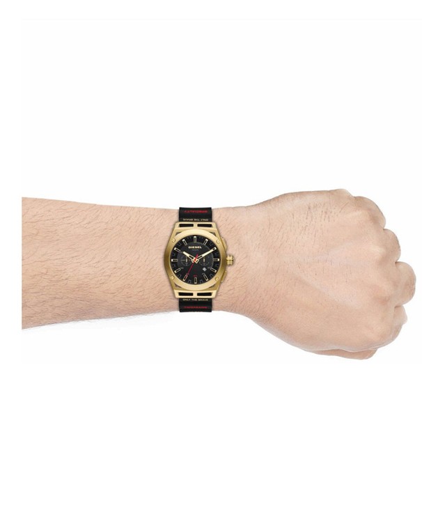 Diesel Timeframe Chronograph with Black Silicone Strap Men's Watch Model DZ4546