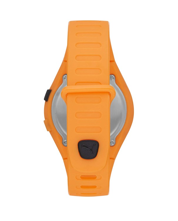 Puma Faster Black Dial Blue Strap Digital Watch