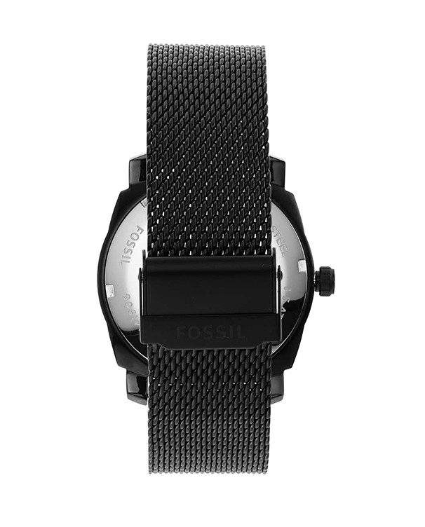 Fossil Machine with Blue Dial Men's Watch