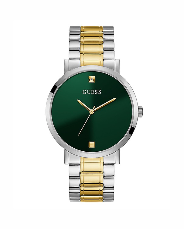 Guess Model Green Dial Stainless Steel Men Watch GW0010G2