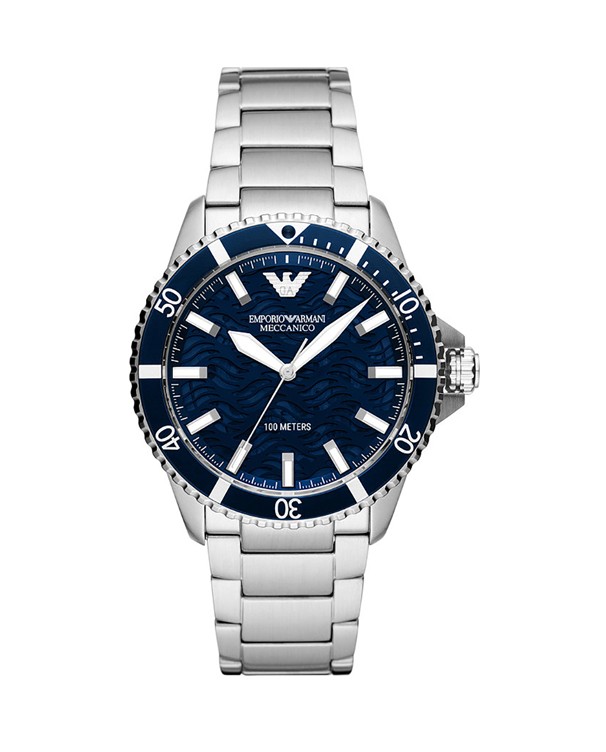 Emporio armani blue dial sale