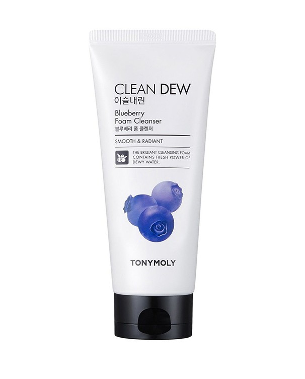 Tonymoly Clean Dew Blueberry Foam Cleanser 180ml | Arktastic