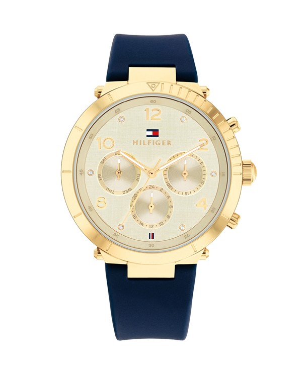 Tommy hilfiger rubber strap on sale watch