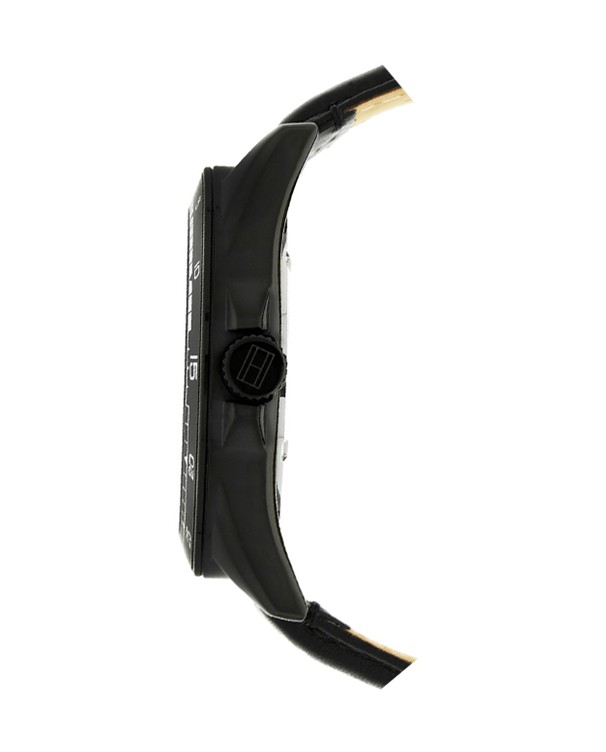 Tommy Hilfiger with Dial & Black Calfskin Strap Men's Watch