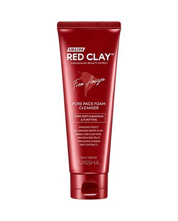 AMAZON RED CLAY™ PORE PACK FOAM CLEANSER