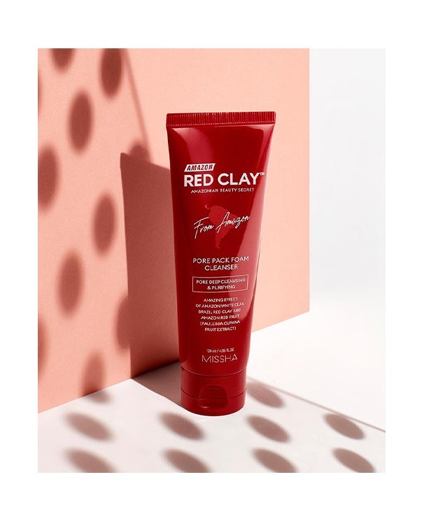 AMAZON RED CLAY™ PORE PACK FOAM CLEANSER