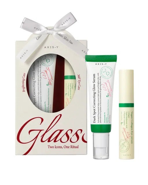  Glass Skin Duo Set (Glow Serum + Eye Serum)