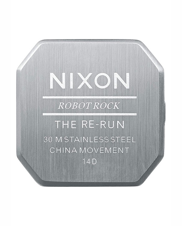 Nixon Re-Run Square Shape Black Dial Men's Watch Model A158-000