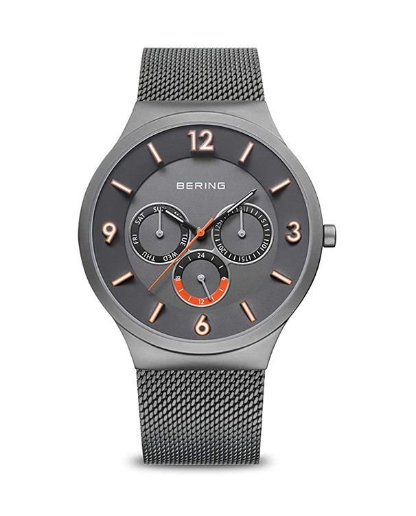 Bering Classic with Brushed Grey Color Dial Gent"s Watch