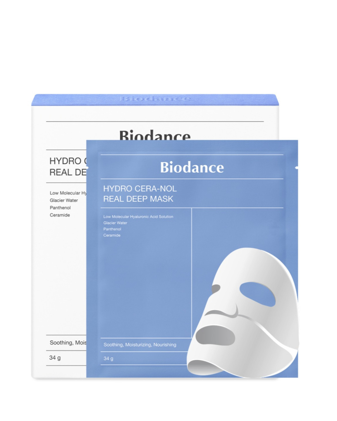 Hydro Cera-Nol Real Deep Mask Pack (4ea)