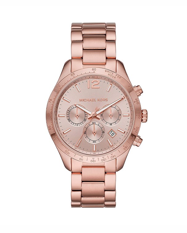 Michael Kors Layton with Rose Gold Dial Women's Watch MK6796
