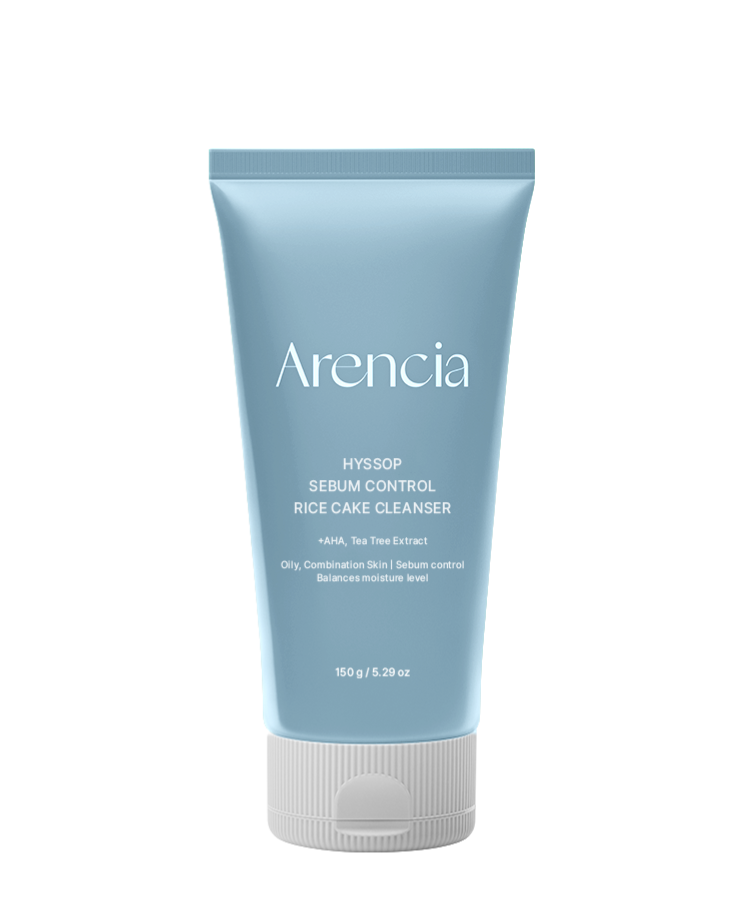 Hyssop Sebum Control Rice Cake Cleanser 150g