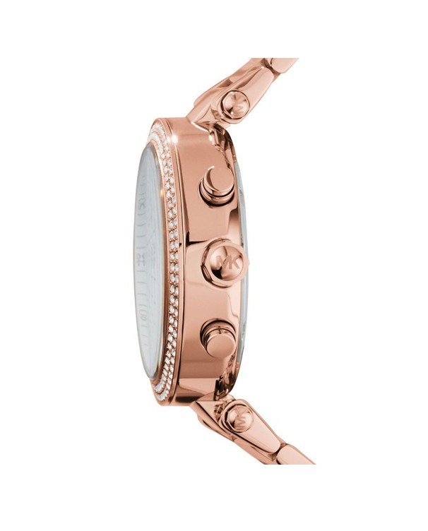 Michael Kors Parker White Dial Rose Gold Women's Watch MK5491