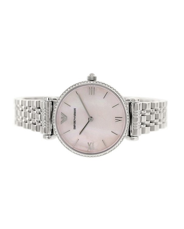 Emporio Armani Gianni Pink Mother of Pearl dial Women's Watch AR1779