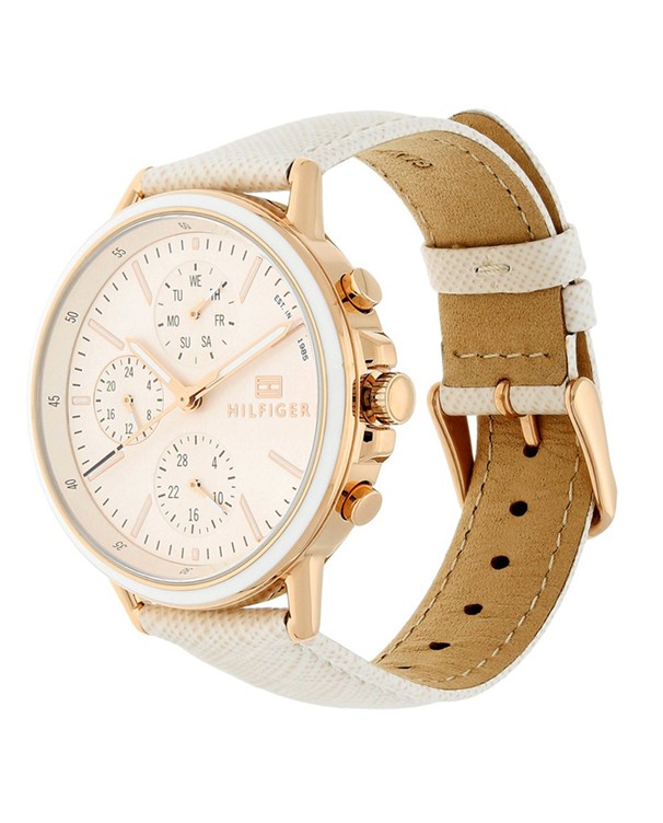 Tommy Hilfiger Carly with Chronograph Cream Dial Women's Watch
