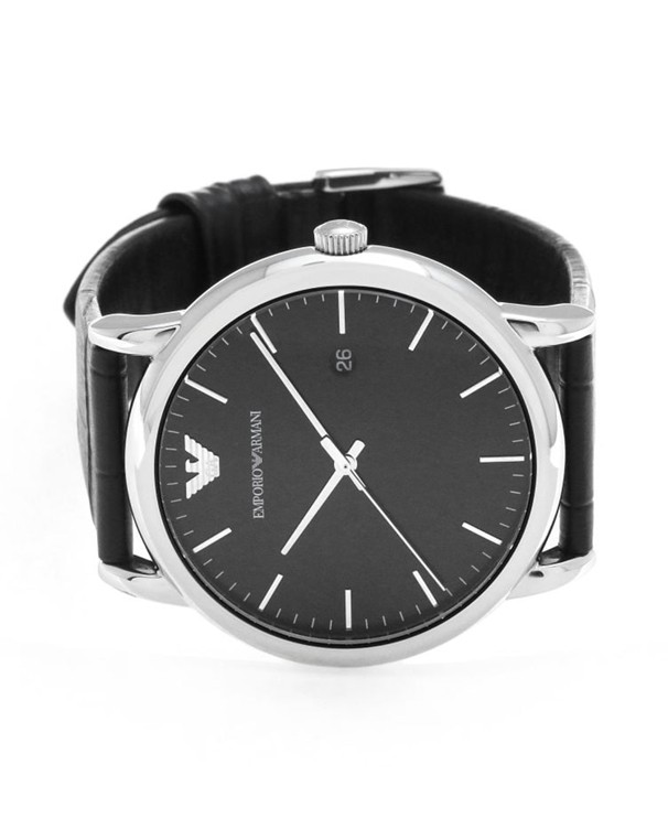 Emporio Armani with Black Dial Men's Watch