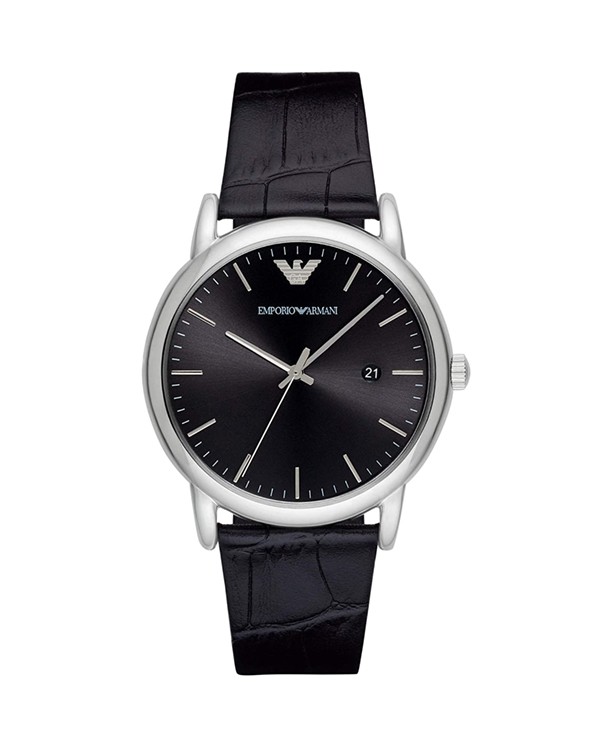 Emporio Armani with Black Dial Men's Watch