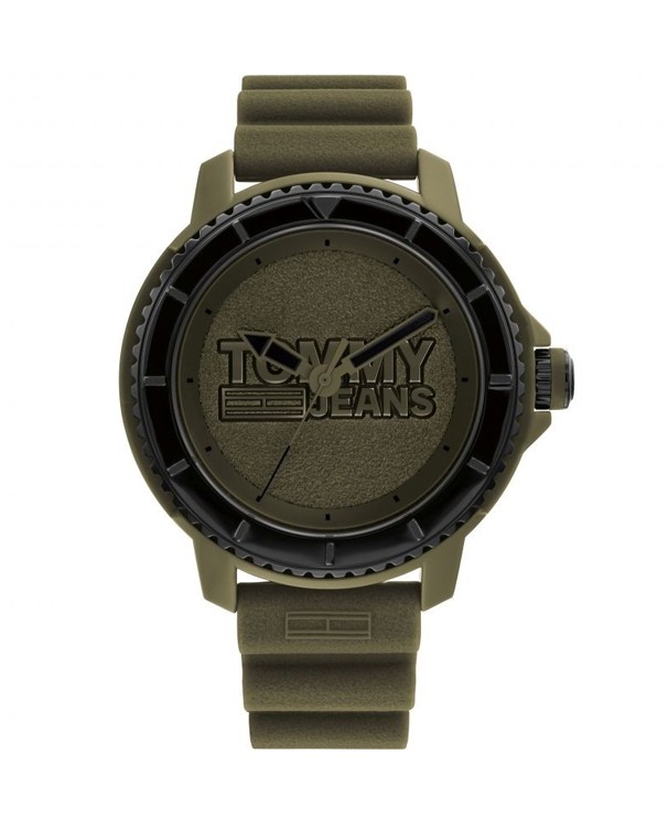 Tommy hilfiger watch discount green