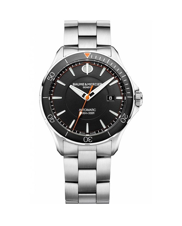 Baume & Mercier Clifton Black Dial Men's Watch Model M0a10340
