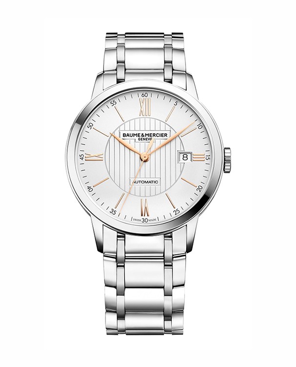 Baume & Mercier Classima Silver Dial Men's Watch Model M0 A10374