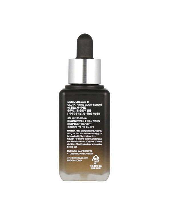 medicube age r glutathione glow serum 50ml Age-R (30g) ensuring it can be seamlessly incorporated into your skincare routine without causing discomfort or irritation medicube (RENEW) AGE-R Glutathione Glow