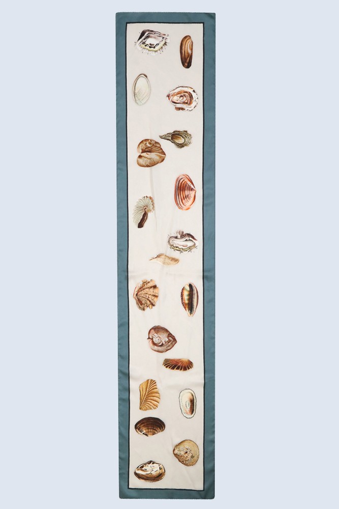 Scylla Short Silk Scarf