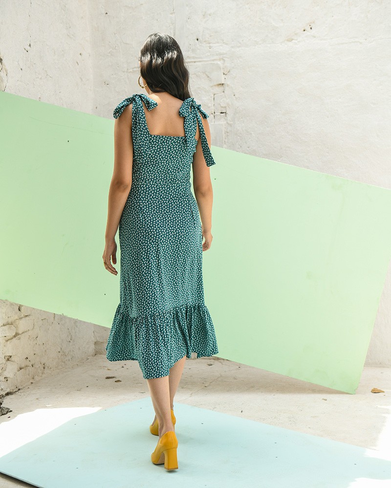 HAZEL - Tie Up Tier Midi