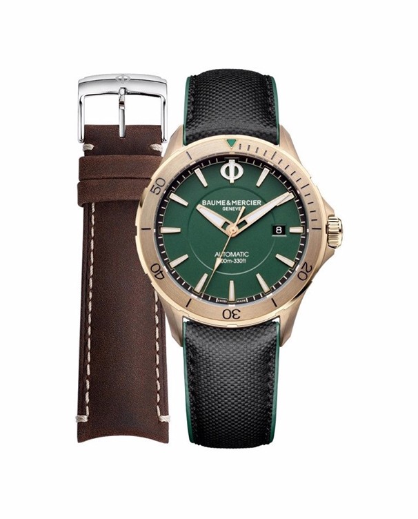 BAUME & MERCIER Mod. CLIFTON Special pack + Extra Bracelet M0A10503