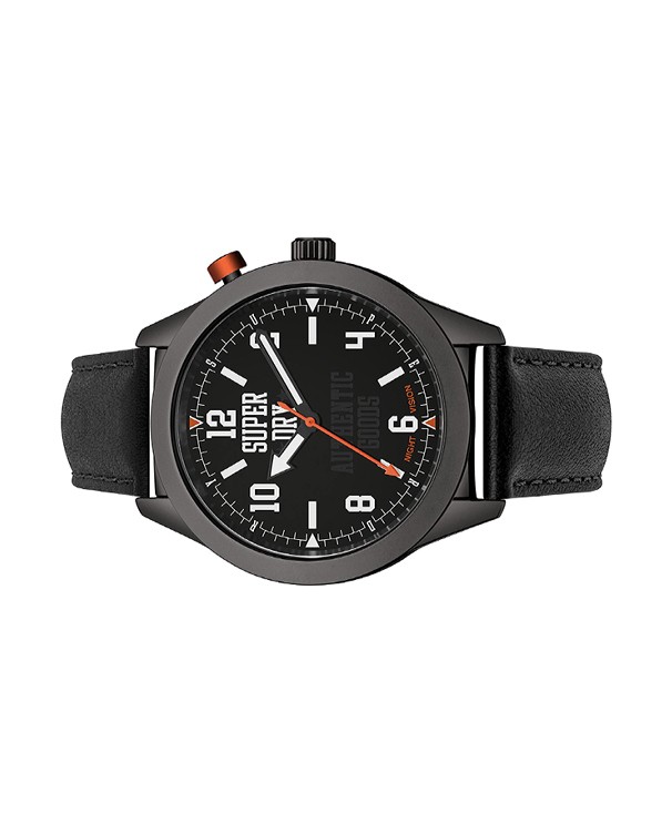 Superdry Authentic Goods Black Dial Men's Watch