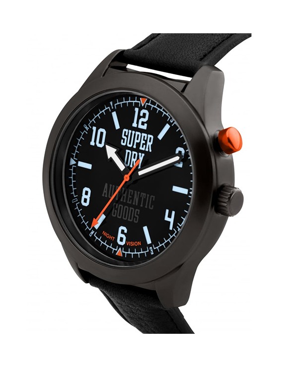 Superdry Authentic Goods Black Dial Men's Watch