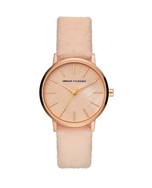 Armani exchange lola rose gold watch new arrivals